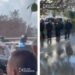 Sukob policije u Hagu sa pristalicama OVK ispred Suda