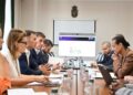 Sastanak Siniše Malog i Anet Kjobe u okviru MMF-a u Srbiji
