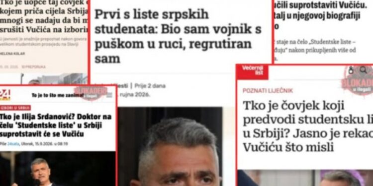Zagreb podržava Srdanovića: Hrvatski mediji uz blokadere od početka