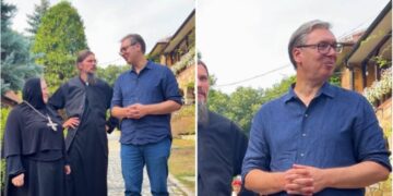 Manastir Koporin kao inspiracija: Vučić se zahvalio sestrinstvu na brizi