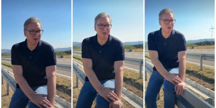 Nova saobraćajnica u Šumadiji menja živote, ističe Vučić