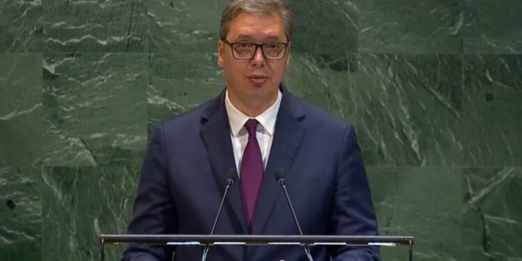 Vučić se obraća Generalnoj skupštini UN u Njujorku danas