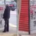 Student od 70 godina oštećuje grad: snimljen kako crta po stajalištu autobusa