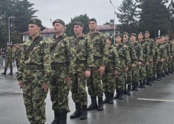 Polaganje zakletve na vojnoj akademiji uz prisustvo ministra Gašića