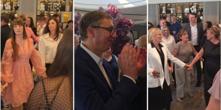 Vučić objavio snimak sa oproštajnog koktela uz emotivne poruke