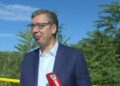 Vučić obilazi radove na putu Brestovac-Selište u borbi za Srbiju