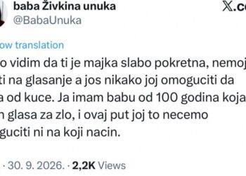 Blokaderi žele da onemoguće starije sugrađane da glasaju