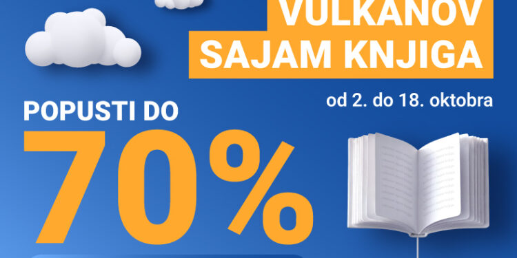 Vulkanov sajam knjiga počinje: Pripremite se na brojna iznenađenja