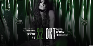 Koncert Senidah u Nišu zakazan za 22. oktobar