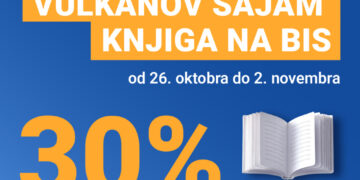 Vulkanov sajam knjiga nudi 30 odsto popusta na sve naslove