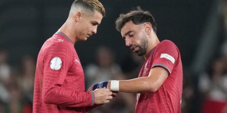 Bruno Fernandes brani Ronalda: On je simbol Portugala, ne sme biti podela