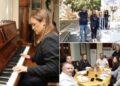 Sara Pavkov na klaviru obradovala domaćine u Kikindi dok se ručak pripremao