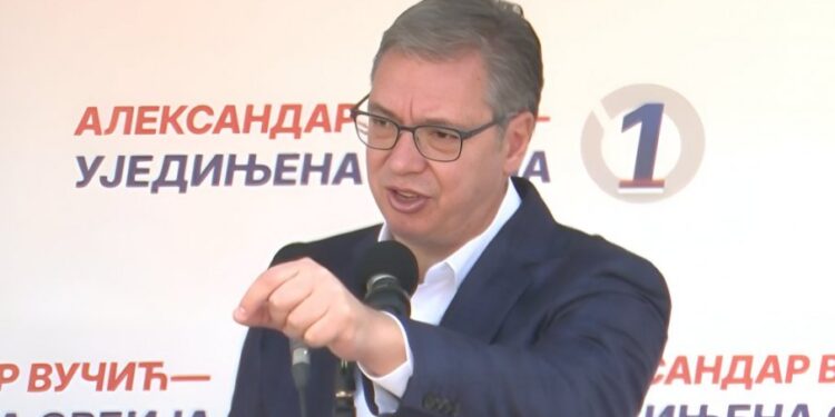 Vučić iz Leskovca: Neću dozvoliti strano gospodarenje Srbijom