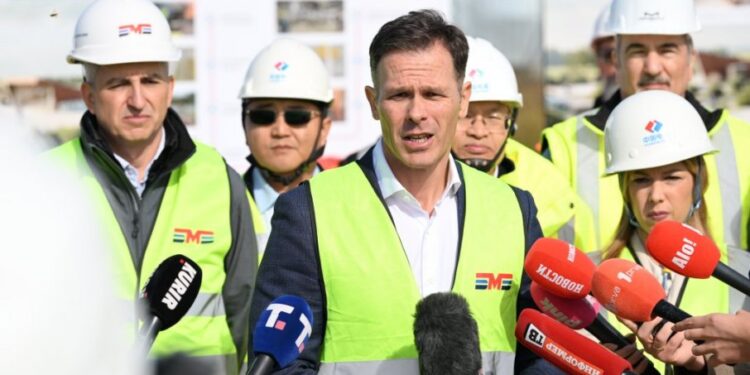 Siniša Mali obišao gradilište metroa na Makiškom polju: Krtica stiže do Banovog brda do Nove godine