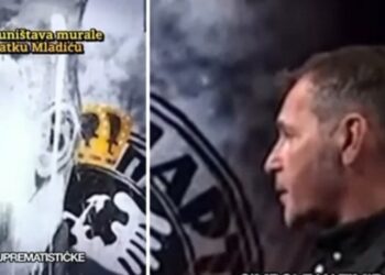 Arsenijević iz Hrvatske najavio nasilje i uništavanje murala Mladića