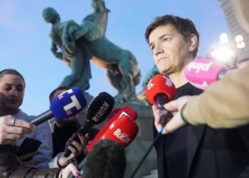 Ana Brnabić u kontaktu sa Robertom Mecolom