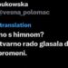 Studenti traže promenu himne na studentskoj listi zahteva