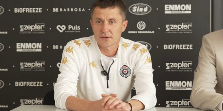 Ilić o krizi Partizana: Mnoge stvari me tište, ali Sek ne može odmah na teren